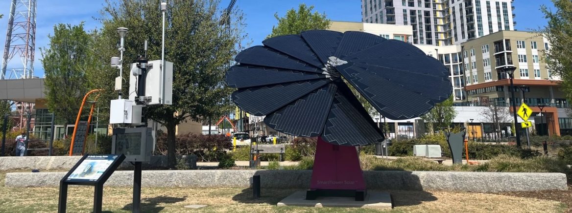 Air Quality Learning Station at First Ward Park